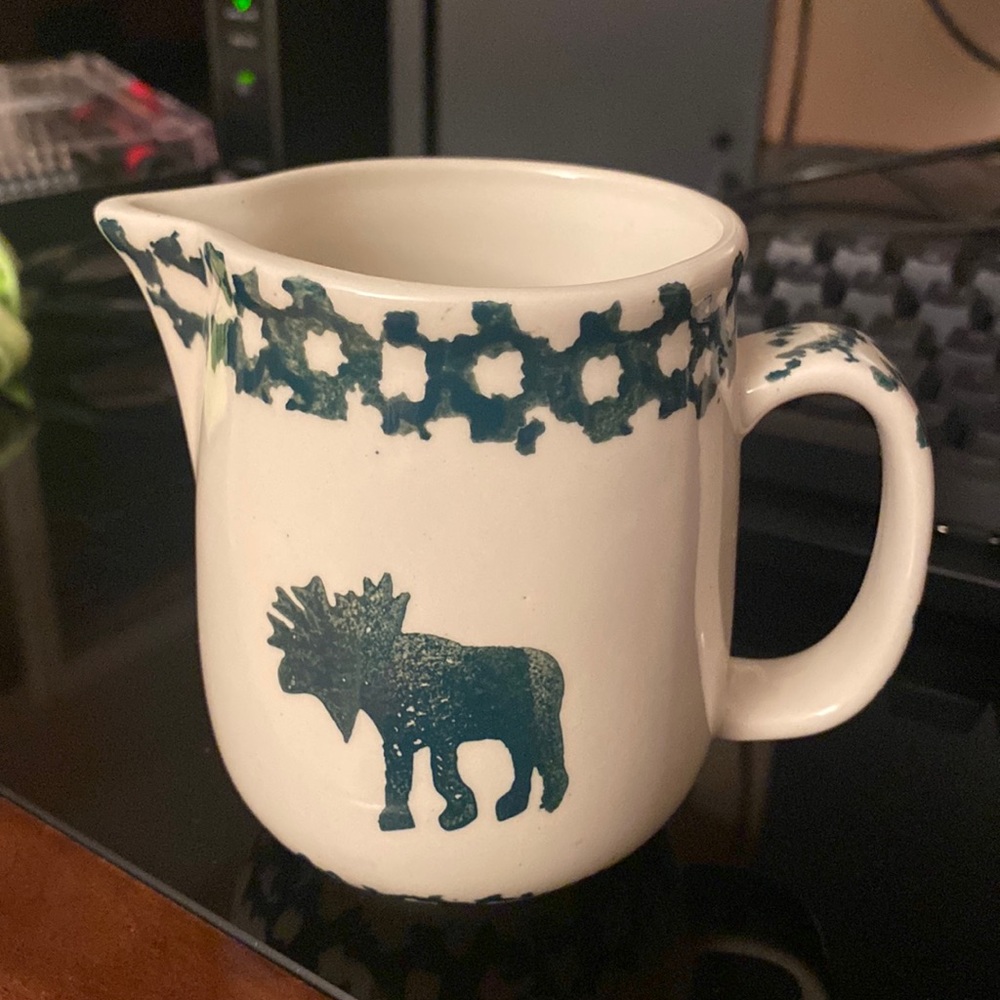 Folk craft Moose Creamer